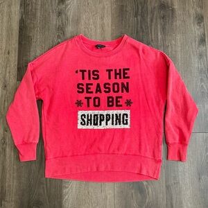 Rock & Republic flip sequin graphic sweatshirt (Shopping/Drinking)